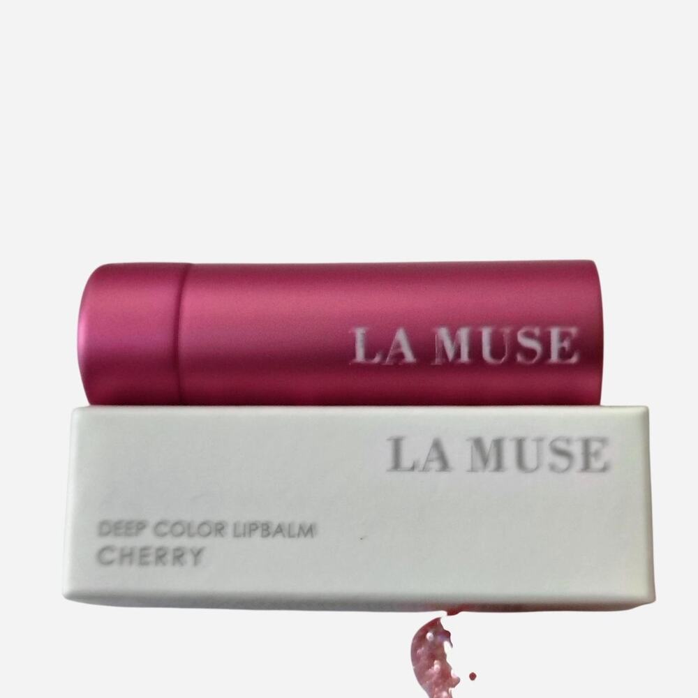 La Muse Deep Color Lipbalm Cherry Exp 04/2023 K Beauty